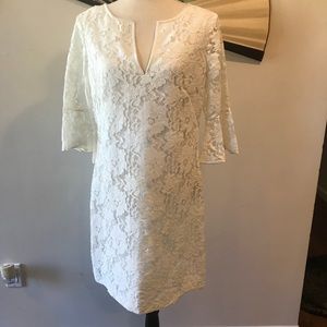 GORGEOUS WHITE LACE DRESS